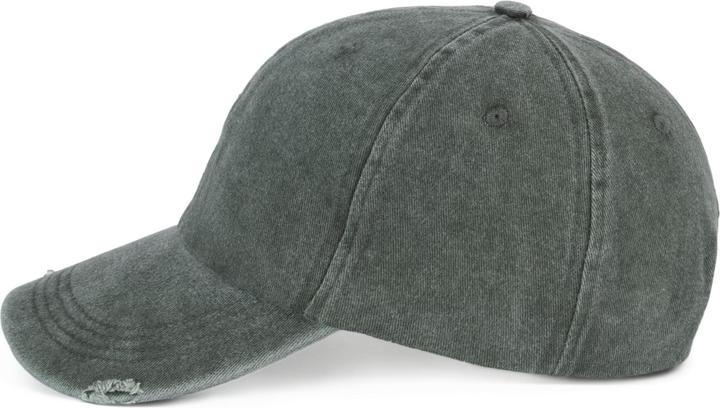 Produktbild K-up Vintage Baseballcap mit angeblichem Riss-Effekt (One Size)