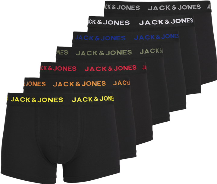 Immagine prodotto Jack & Jones Di base (L, Confezione da 7)