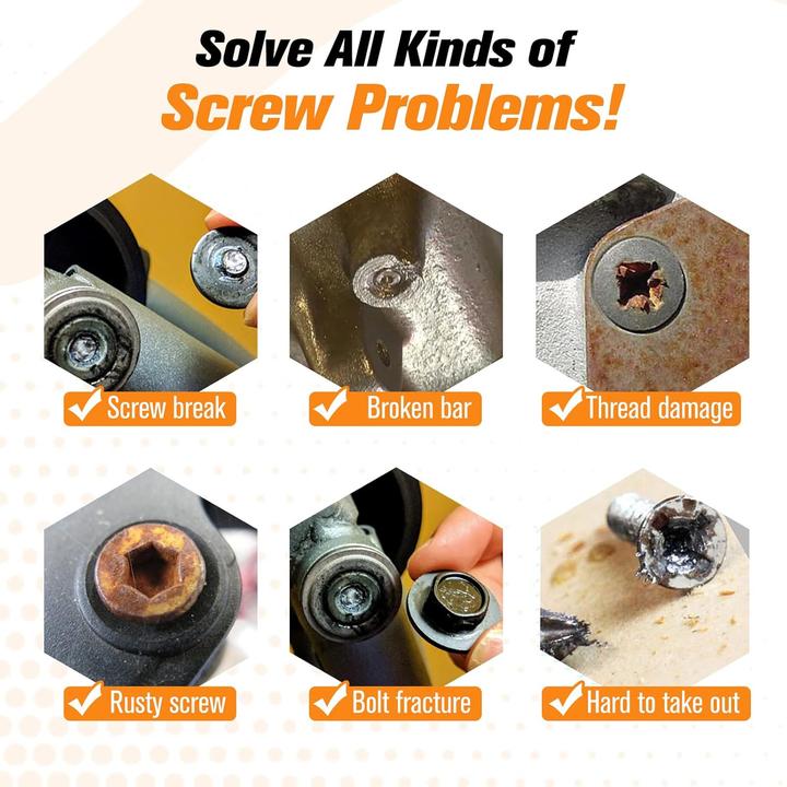 Actual product image Nuovoware 33-piece screw extractor set-