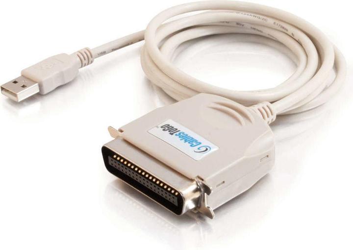 Immagine prodotto C2G Cavo / Adptr stampante parallela USB 1284 (1.80 m, Parallelo (stampante))