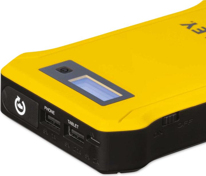 Actual product image Stanley 201872 12v lithium booster/jump starter battery charger, 700A-7200 mAh (12V)