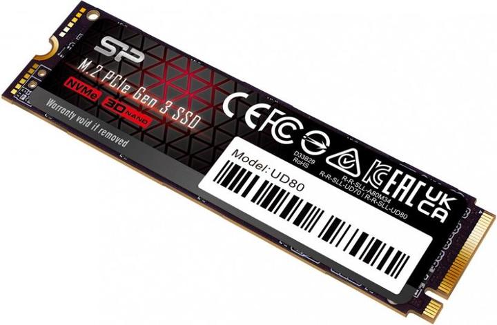 Actual product image Silicon Power UD80 (250 GB, M.2 2280)