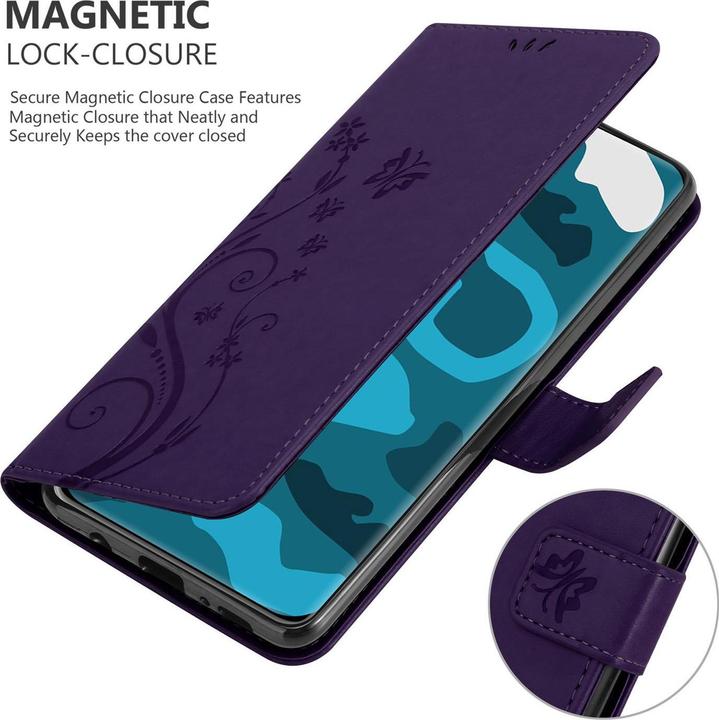 Produktbild Cadorabo Flower Book Cover (Huawei P40 Pro)