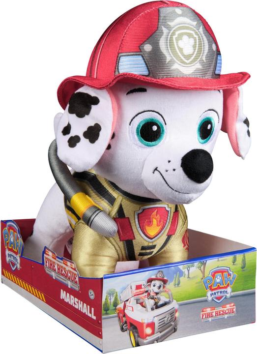 Actual product image Amigo Paw Patrol Fire Rescue - Marshall Plüsch (25 cm)