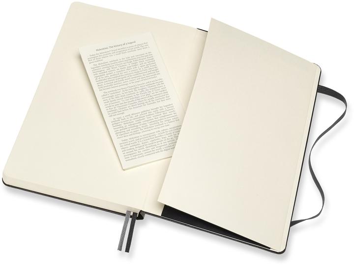 Actual product image Moleskine Notebook classic (A5, Lined, Hardcover)