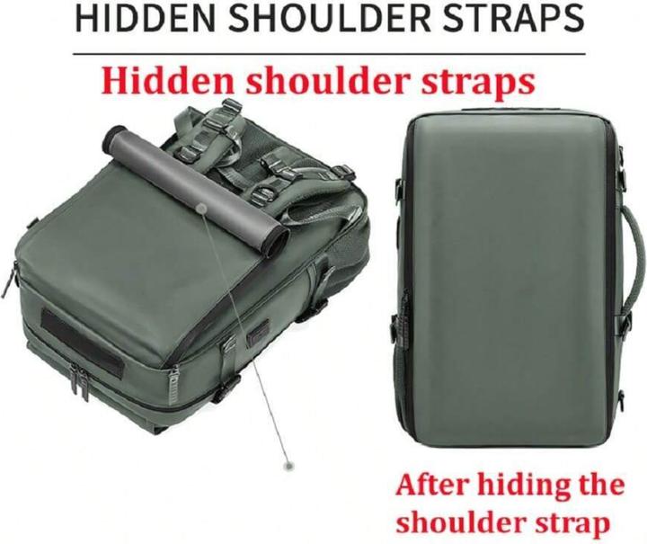 Actual product image Only-Bags.Store Waterproof 40.64 Cm business laptop backpack, travel backpack with separate shoe bag, outdoor