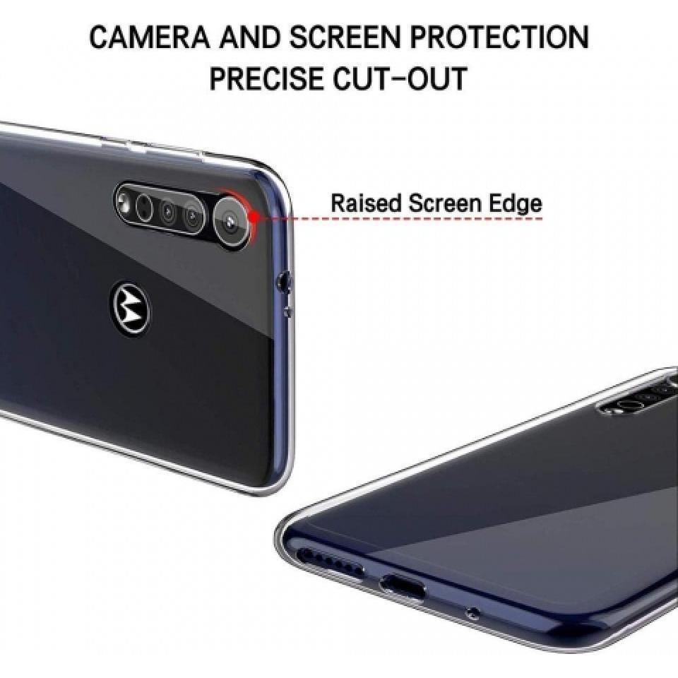 Thumbnail - Screenguard Motorola Moto G8 Plus Flexible TPU Clear Case (Motorola Moto G8 Plus), Smartphone Hülle, Transparent