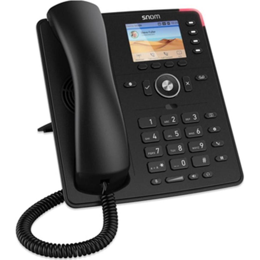 Snom D713, Telefon, Schwarz
