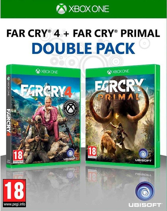 Actual product image Ubisoft Far Cry Primal and Far Cry 4 (Double Pack) (Xbox One S, EN)