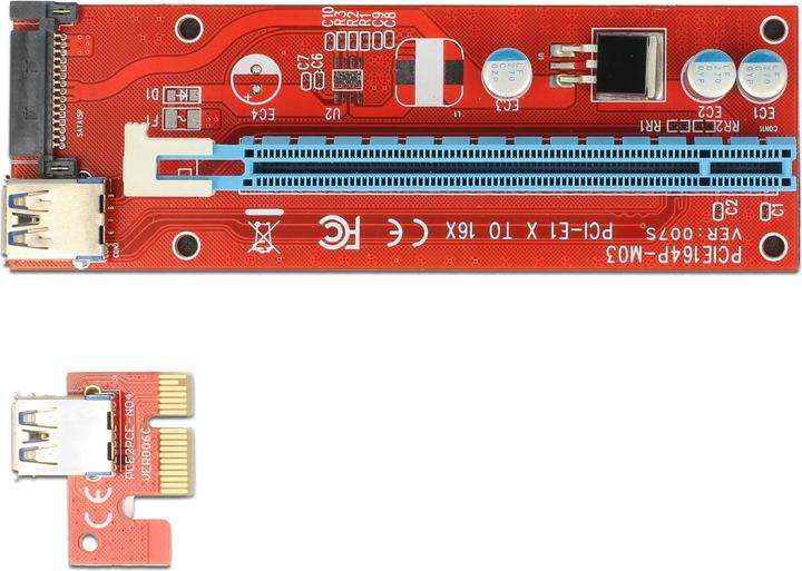 Immagine prodotto Delock Scheda alzata PCI-Express, da x1 a x16