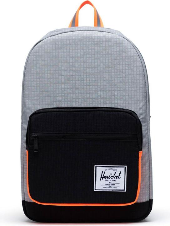 Black Enzyme Ripstop, Sharkskin Enzyme Ripstop, Shocking Orange