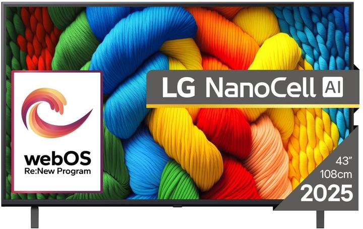 Produktbild LG 43NANO80A3B (43", LED, 4K)