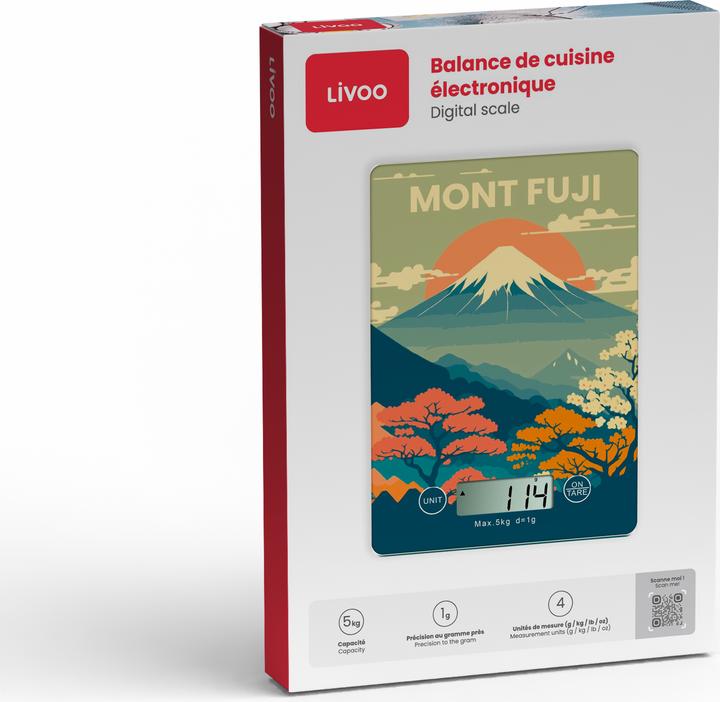 Image du produit Livoo Elektronische Küchenwaage