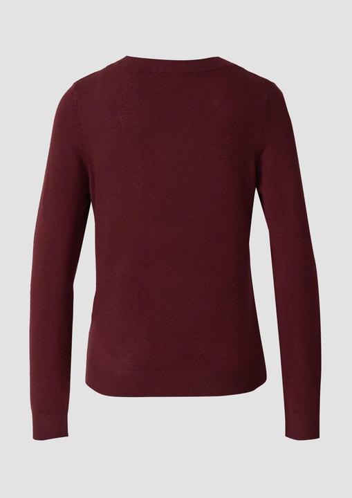Produktbild S.Oliver Strickpullover Strickpullover aus Viskosemix (48)