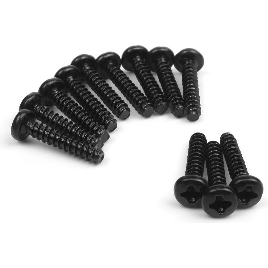 Blackzon Pan Head Self Tapping Screws PBHO3x15mm (12pcs)