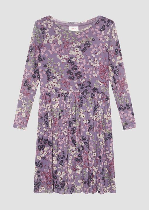 Immagine prodotto S.Oliver Kleid Gemustertes Kleid aus unterlegtem Mesh (92)