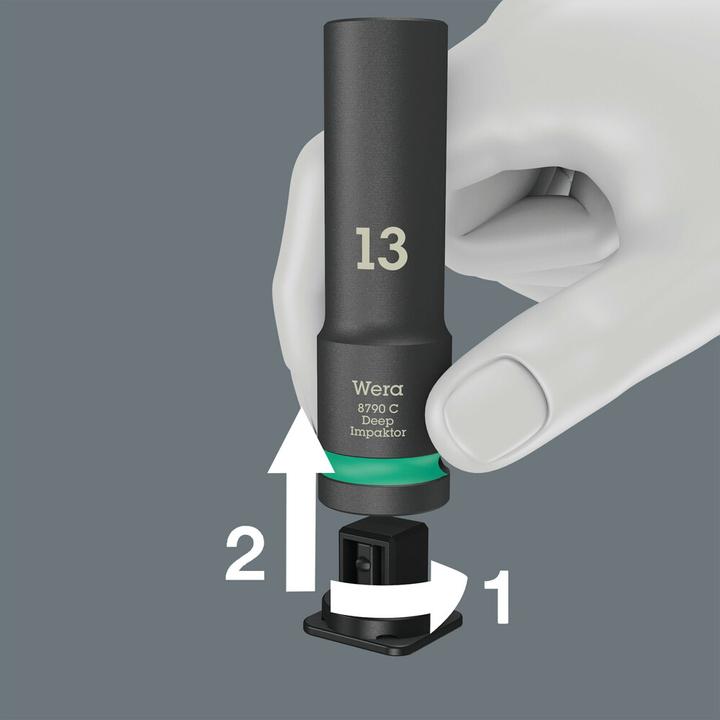 Actual product image Wera 8790 C Impaktor Deep Set 1 (21 mm, 27 mm, 22 mm, 16 mm, 14 mm, 13 mm, 17 mm, 24 mm, 18 mm, 19 mm, 15 mm)