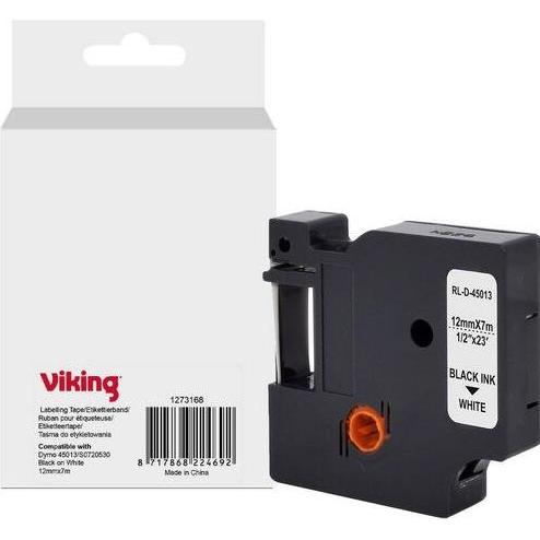 Viking, Nastro di marcatura, BESCHRIFTUNGSBAND WS S0720530 12MM X 7M (1.20 cm, Bianco)