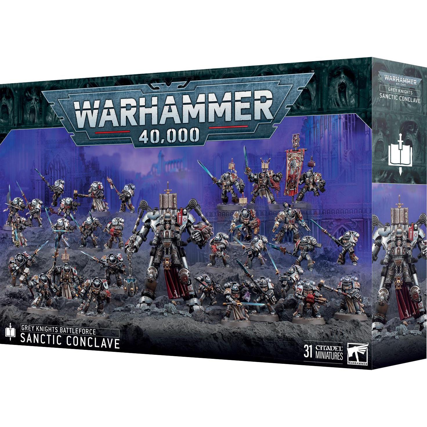 Games Workshop Warhammer 40k - Battleforce Cavalieri Grigi Conclave Seraphique