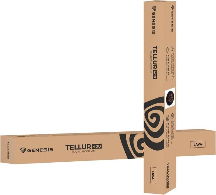 Produktbild Genesis Tellur 400 Round Lava (100 x 100 cm)