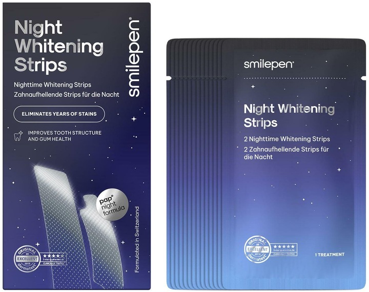 Immagine prodotto SmilePen Strisce sbiancanti notturne (10 ml, Strisce)