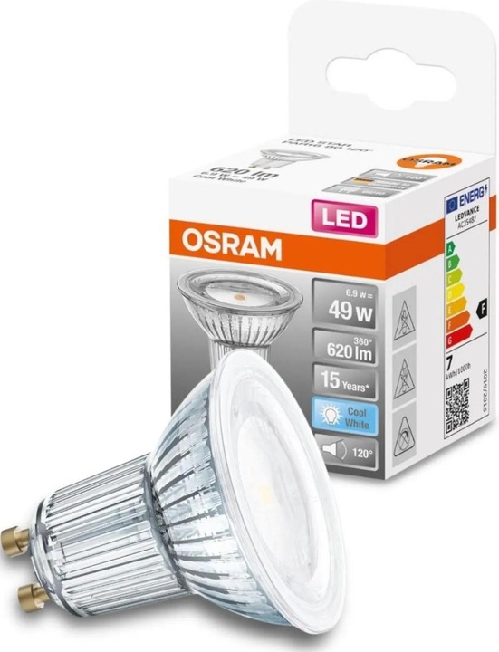 Actual product image Osram Star Par 16 (GU10, 6.90 W, 620 lm, 1 x, F)
