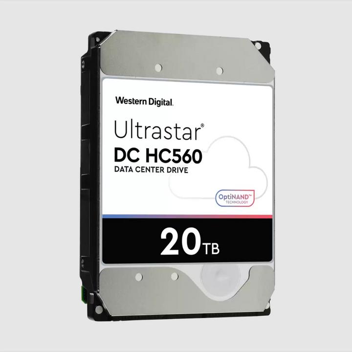 Actual product image WD Ultrastar SN150, PCIe 3rd, HH-HL (20 TB, 3.5")