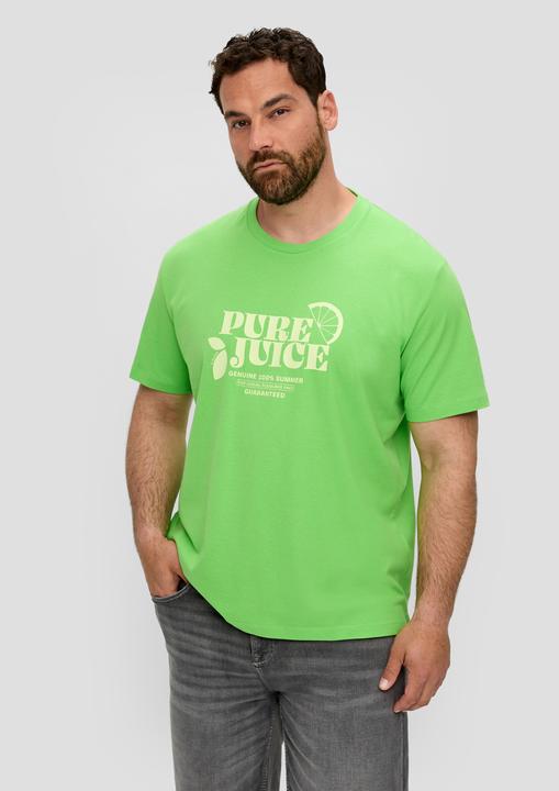 Immagine prodotto S.Oliver T-Shirt Baumwoll-T-Shirt mit Frontprint (XXL)