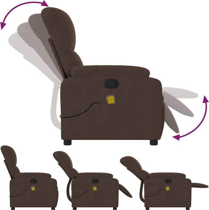 Actual product image VidaXL Massage-Relaxsessel