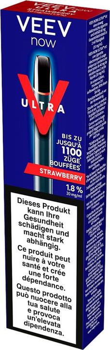 Produktbild VEEV Now Ultra Strawberry (Erdbeere)