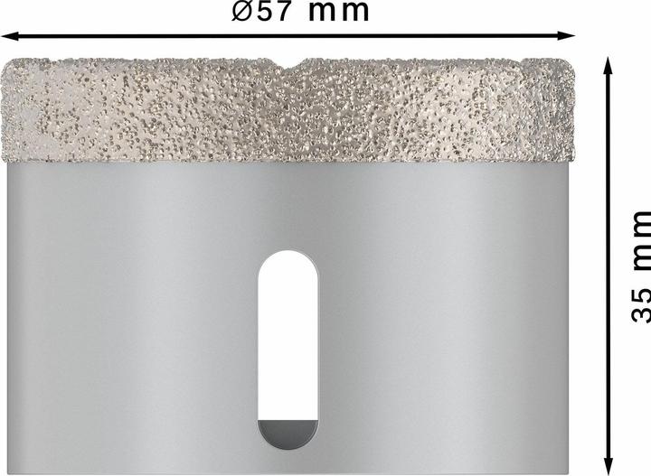 Produktbild Bosch Professional Zubehör PRO Core Cutter dry X-Lock, 57 x 35 mm (57 Millimeter)