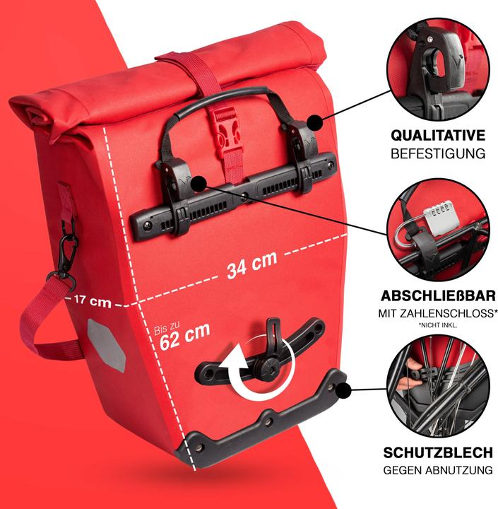 Immagine prodotto Valkental ValkOcean (28 l, Borsa portapacchi)