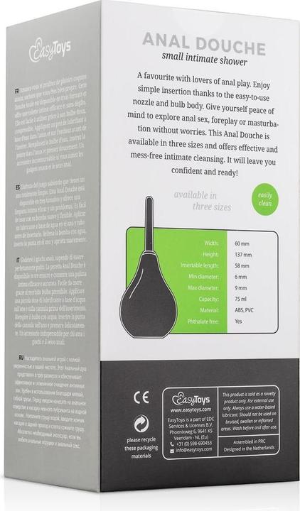 Productafbeelding Easytoys Anale douche