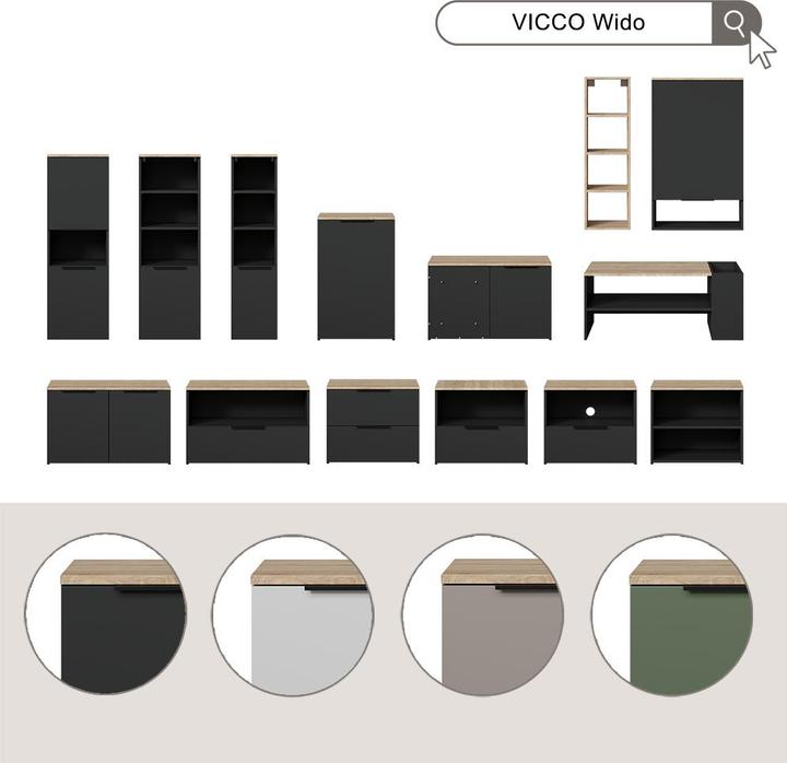 Produktbild Vicco Wido (80 x 50 x 30 cm)