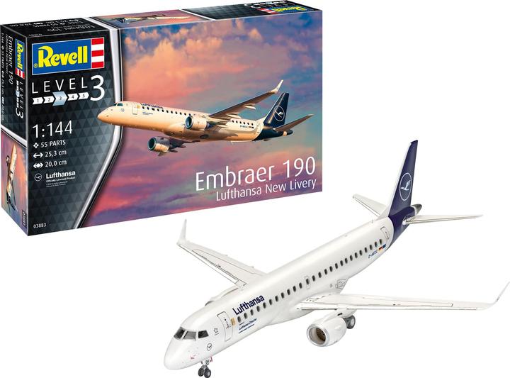 Revell Embraer 190 Lufthansa New Livery
