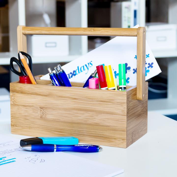 Actual product image Relaxdays Desk organizer