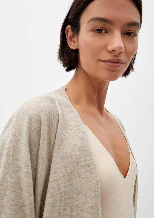 Produktbild s.Oliver Strickjacke Cardigan aus Wollmix (L)
