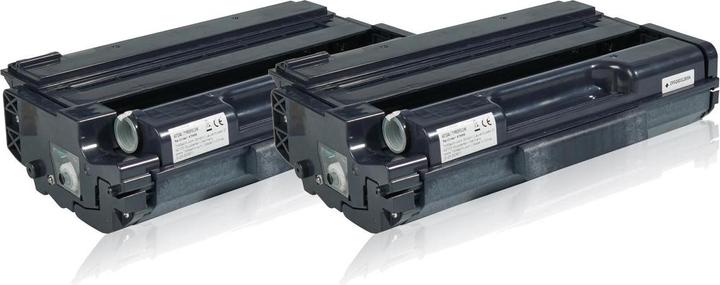 Image du produit Inkadoo Toner sparset compatible avec Ricoh 407246 / TYPE SP 311 HE contient 2x cartouche de toner noir (CF)