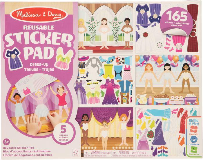 Produktbild Melissa & Doug MELISSA Reusable Sticker Pad - Dress-Up