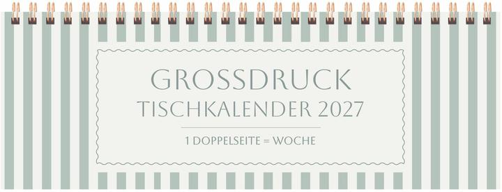 Produktbild TischquerkalenderGrossdruckStreifen2027