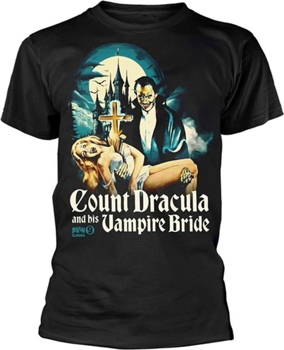 Produktbild Plan 9 Count Dracula And His Vampire Bride TShirt (M)