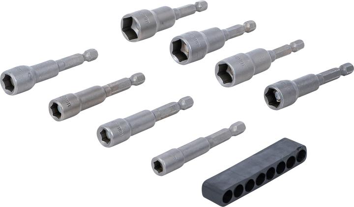 Produktbild BGS Steckschlüssel-Einsatz-Satz (6 mm, 12 mm, 10  mm, 7 mm, 11 mm, 8 mm, 9 mm, 13 mm)