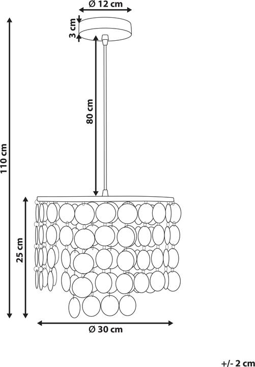 Image du produit Beliani Parangi (30 cm)