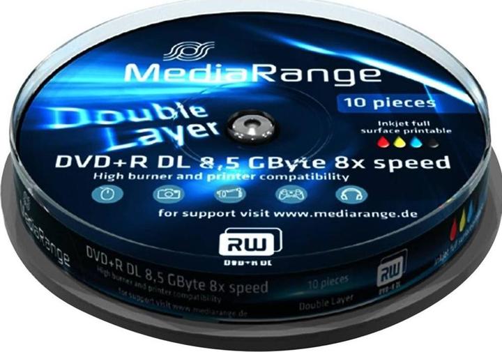 Image du produit MediaRange Dvd+R (10 x)