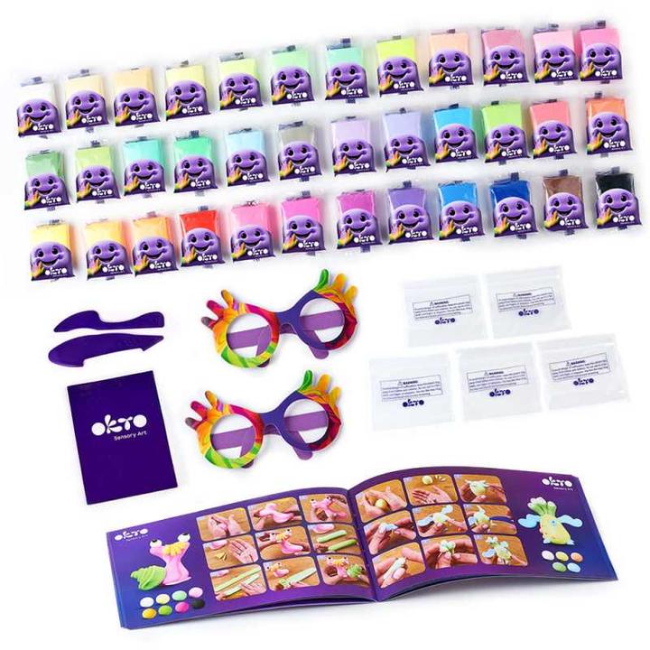 Produktbild Okto Ein Satz leichter Spielknete, Foamcoline, 36 Farben