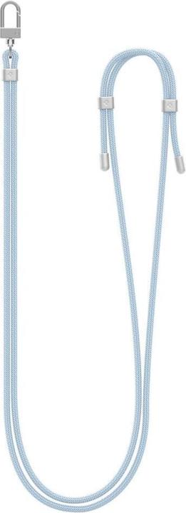 Produktbild Spigen Universal Strap Set Crossbody& Wrist zestaw smyczy do telefonu niebieski/mute blue AFA08