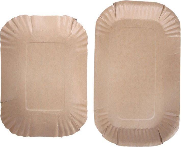 Produktbild Naturestar Pappschalen rechteckig Kraftpapier, FSC®-zertifiziert (1000 x)