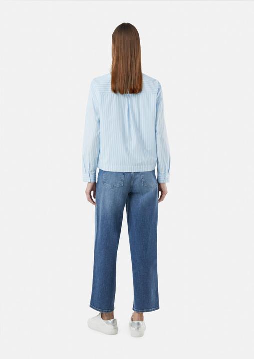 Actual product image Comma Bluse Streifenbluse mit aufgesetzter Tasche (46)