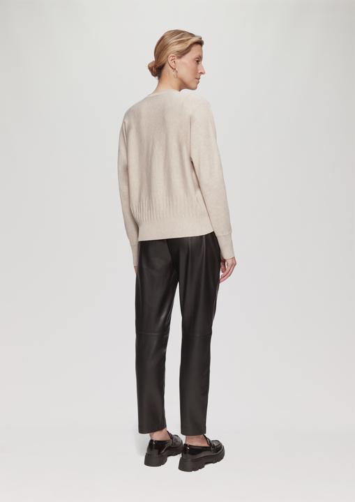 Produktbild s.Oliver Strickjacke Strickjacke mit Strukturmuster am Saum (38)