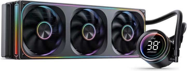 Jonsbo TH-360 AiO Wasserkühlung, ARGB, Display - 360mm, schwarz - Galaxus